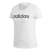 Adidas Originals (wmns) Adidas Brush Effect Logo Graphic T-shirt 'white Black'