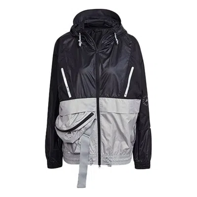 Adidas Originals (wmns) Adidas By Stella Mccartney Casual Jackets 'black Grey'
