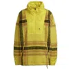 Adidas Originals (wmns) Adidas By Stella Mccartney Fleece Jacquard Winter Jacket 'yellow Black' In Multi