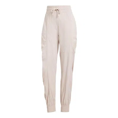 Adidas Originals (wmns) Adidas By Stella Mccartney Truecasuals Woven Pants Asia Sizing 'beige' In Gray