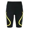 Adidas Originals (wmns) Adidas By Stella Mccartney Truepace Cycling Shorts 'black Yellow'