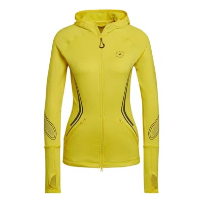 Adidas Originals (wmns) Adidas By Stella Mccartney Truepace Midlayer Cold.rdy Jacket 'yellow' In Green
