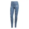 Adidas Originals (wmns) Adidas By Stella Mccartney Truepace Running Cold.rdy Leggings 'teal' In Blue
