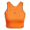 Adidas Originals (wmns) Adidas By Stella Mccartney Truepace Running Crop Top 'orange'