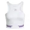 Adidas Originals (wmns) Adidas By Stella Mccartney Truepace Running Crop Top 'white'