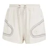 Adidas Originals (wmns) Adidas By Stella Mccartney Truepace Running Shorts 'white' In Neutral