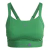 Adidas Originals (wmns) Adidas By Stella Mccartney Truepurpose Medium Support Bra 'green'