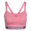 Adidas Originals (wmns) Adidas By Stella Mccartney Truepurpose Medium Support Bra 'pink' In Multi