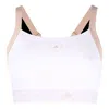 Adidas Originals (wmns) Adidas By Stella Mccartney Truepurpose Medium Support Bra 'white Beige' In Multi