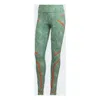 Adidas Originals (wmns) Adidas By Stella Mccartney Truepurpose Printed Training Legging 'green Orange'