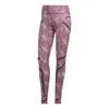 Adidas Originals (wmns) Adidas By Stella Mccartney Truepurpose Printed Training Leggings 'red White' In Pink