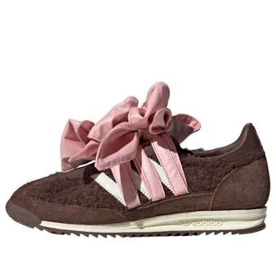 Adidas Originals (wmns) Adidas Caroline Hu Sl 72 Og 'brown Wonder Mauve' In Multi