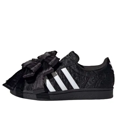 ADIDAS ORIGINALS (WMNS) ADIDAS CAROLINE HU SUPERSTAR 'BLACK WHITE'
