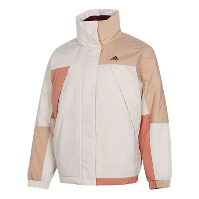 Adidas Originals (wmns) Adidas Cb Down Jacket Asia Sizing 'white Beige' In Multi