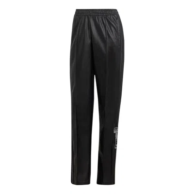 Adidas Originals (wmns) Adidas Centre Stage Faux Leather Adibreak Pants 'black'