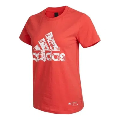 Adidas Originals (wmns) Adidas China T-shirt 'red White'