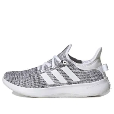 Adidas Originals (wmns) Adidas Cloudfoam Pure 'heather White' In Multi