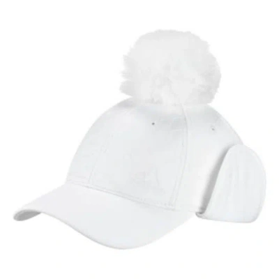 Adidas Originals (wmns) Adidas Cold.rdy Warm Cap With Ear Flaps 'white'