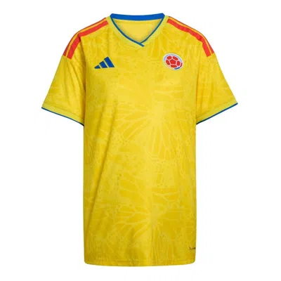 Adidas Originals (wmns) Adidas Colombia 26 Home Jersey Asia Sizing 'impact Yellow'