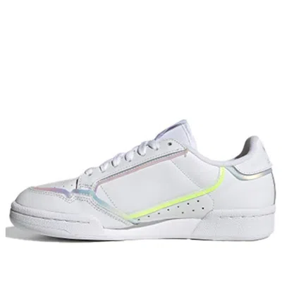 Adidas Originals (wmns) Adidas Continental 80 'white Purple Yellow'