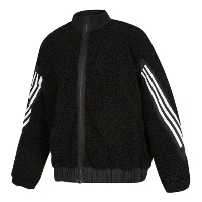 Adidas Originals (wmns) Adidas Contrasting Colors Stripe Jacket Black