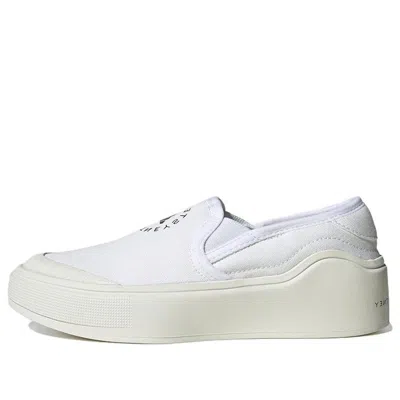Adidas Originals (wmns) Adidas Court Slip-on X Stella Mccartney 'off White Burnt Cayenne'