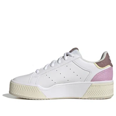 Adidas Originals (wmns) Adidas Court Tourino Bold 'white Bliss Lilac' In Multi