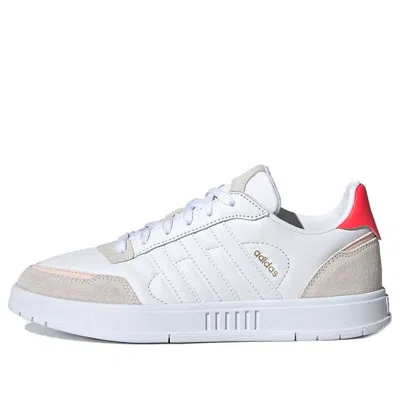 Adidas Originals (wmns) Adidas Courtmaster 'white Signal Pink' In Multi