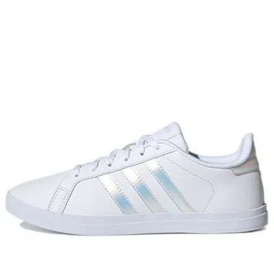 Adidas Originals (wmns) Adidas Courtpoint Shoes 'white Iridescent'