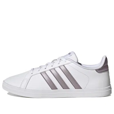 Adidas Originals (wmns) Adidas Courtpoint 'white Matte Purple'