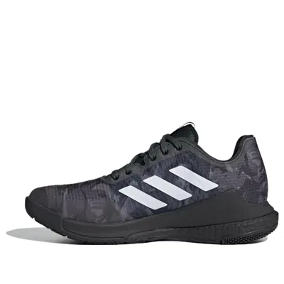 Adidas Originals (wmns) Adidas Crazyflight 'black White Camo' In Multi