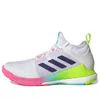 Adidas Originals (wmns) Adidas Crazyflight Mid 'white Purple Pink'