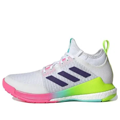 Adidas Originals (wmns) Adidas Crazyflight Mid 'white Purple Pink'