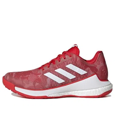 Adidas Originals (wmns) Adidas Crazyflight Shoes 'team Collegiate Red Camo'