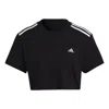 Adidas Originals (wmns) Adidas Cropped Tee W In Black