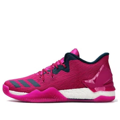 Adidas Originals (wmns) Adidas D Rose 7 Boost Low 'red' In Pink
