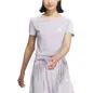 Adidas Originals (wmns) Adidas Dance Short Sleeve T-shirt Asia Sizing 'purple'