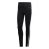 Adidas Originals (wmns) Adidas Designed 2 Move 3-stripes High-rise Long Tights Asia Sizing 'black White'
