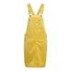 Adidas Originals Womens  Dungaree Dress In Yellow