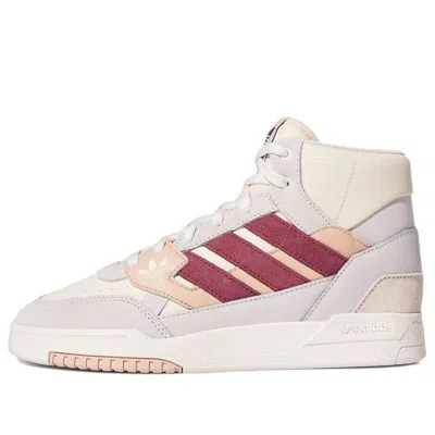 Adidas Originals (wmns) Adidas Drop Step Se 'ecru Tint Quiet Crimson'