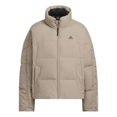 Adidas Originals (wmns) Adidas Dy Cp Down Jackets 'beige' In Neutral