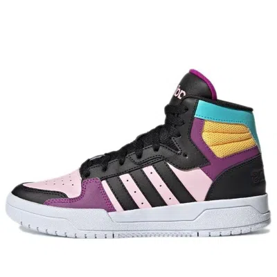 Adidas Originals (wmns) Adidas Entrap Mid 'black Pink Yellow'