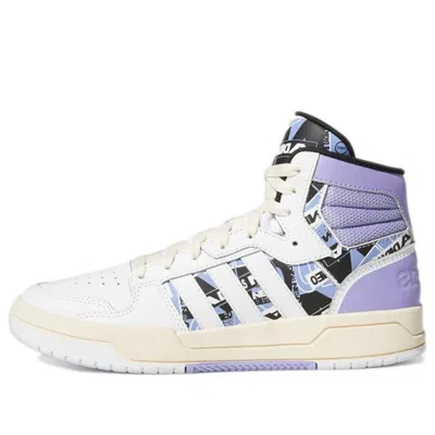 Adidas Originals (wmns) Adidas Entrap Mid 'white Purple'