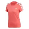 Adidas Originals (wmns) Adidas Essentials 3-stripes Slim T-shirt 'pink'