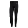 Adidas Originals (wmns) Adidas Essentials 3-stripes Tights Asia Sizing 'black'