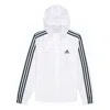 Adidas Originals (wmns) Adidas Essentials 3-stripes Windbreaker Asia Sizing 'white Black'