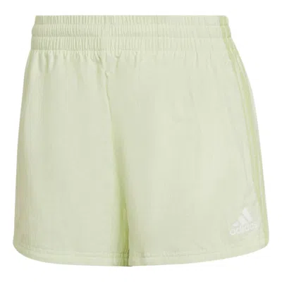 Adidas Originals (wmns) Adidas Essentials 3-stripes Woven Shorts Asia Sizing 'green'