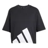 Adidas Originals (wmns) Adidas Essentials Big Logo Boyfriend T-shirt 'black'