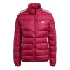 Adidas Originals (wmns) Adidas Essentials Down Jacket 'power Berry' In Red