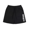 Adidas Originals (wmns) Adidas Essentials Linear French Terry Shorts 'black White'